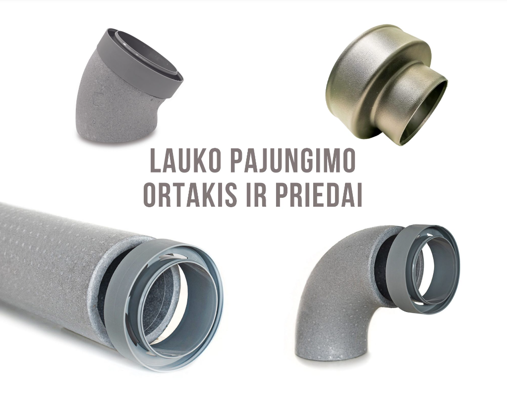 Lauko pajungimo ortakis ir priedai